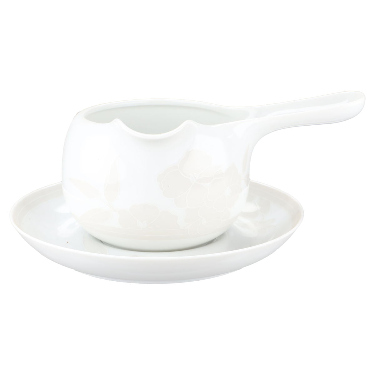 Sauciere mit Teller 2-tlg