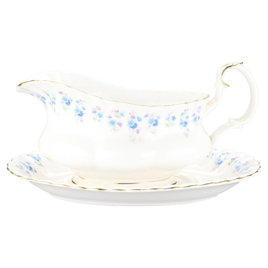 Sauciere mit Teller 2-tlg