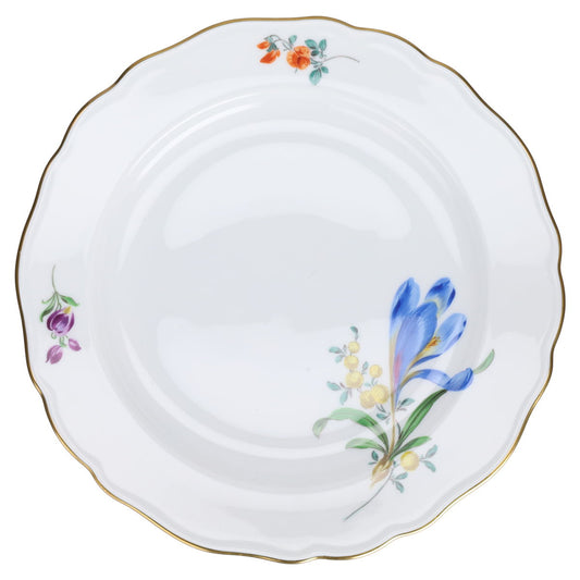 Kuchenteller Blauer Krokus