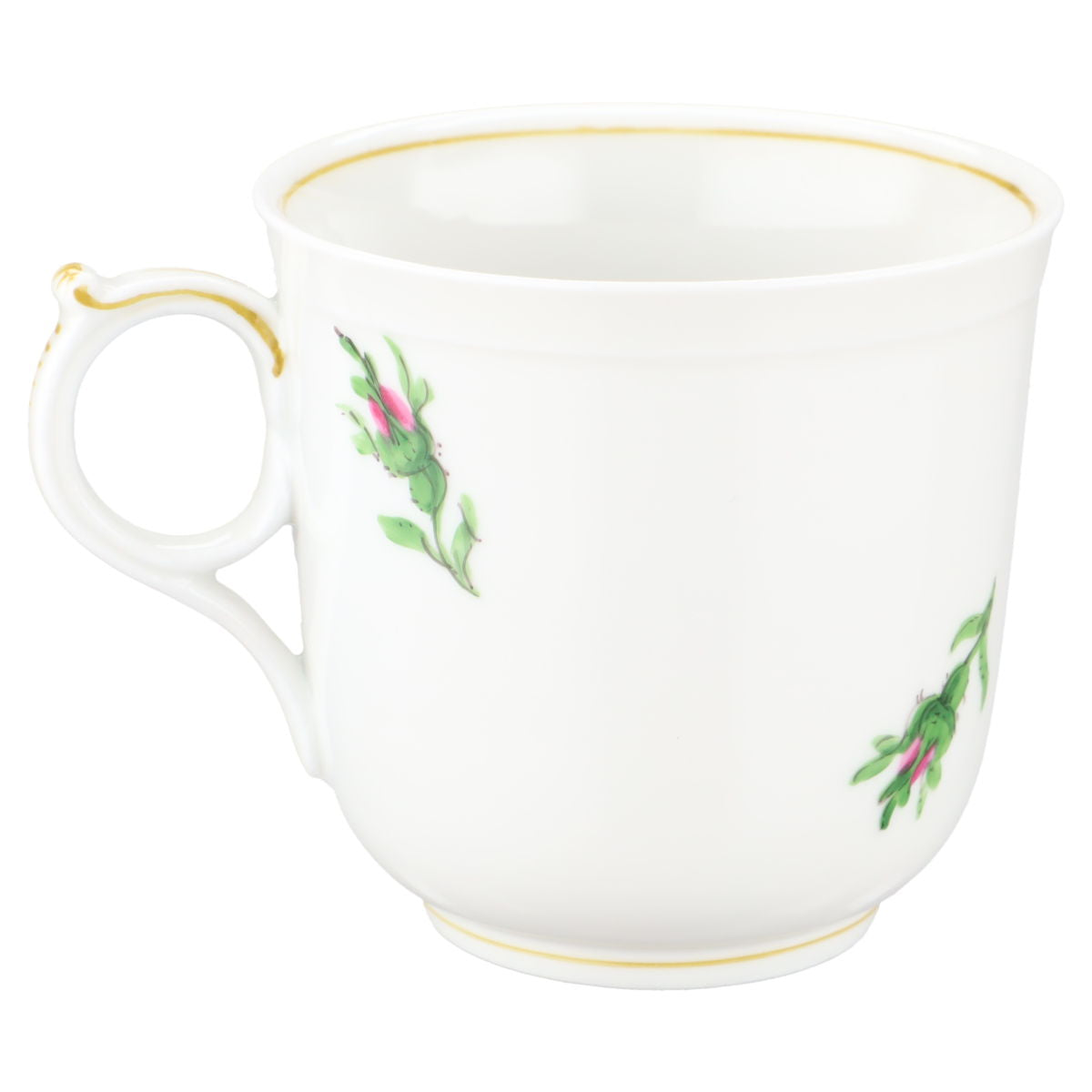 Mokkatasse mit Untere Rote Rose I.Wahl