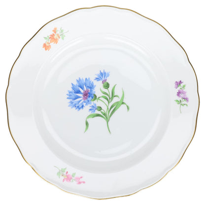 Speiseteller Kornblume blau mitte