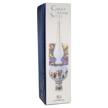 Christbaumspitze H 26 cm (vergoldet)
