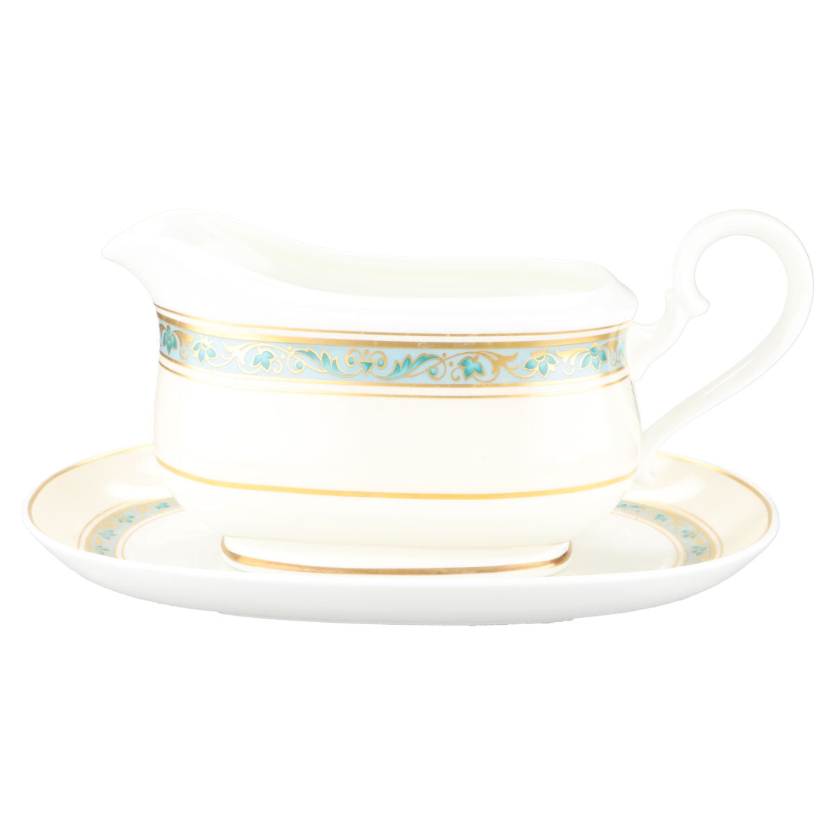 Sauciere mit Teller 2-tlg