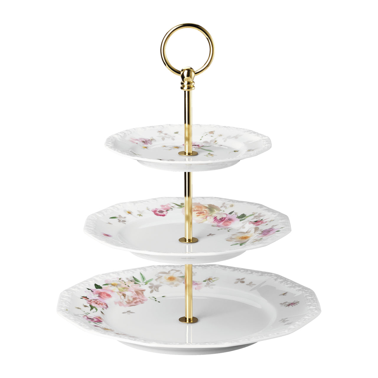 Rosenthal Maria Etagere, Weiß – Zeitloses Porzellan-Serviergeschirr Im Klassischen Design