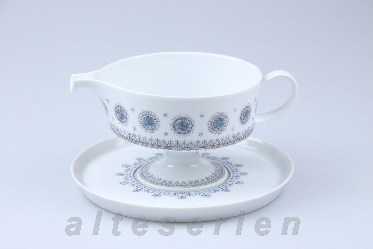 Sauciere mit Teller 2-tlg