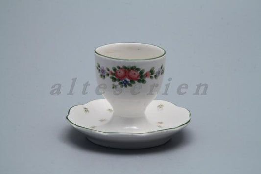 Eierbecher mit Schalenablage H 6,5 cm
