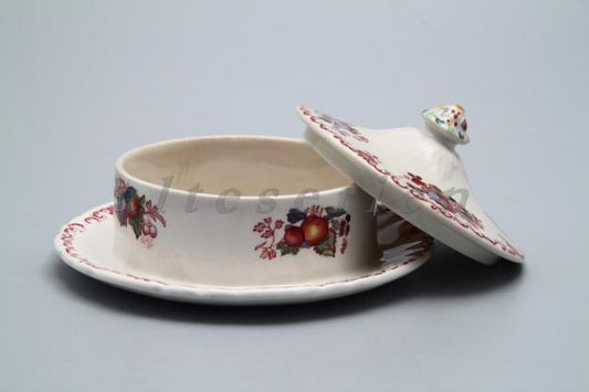 Butterdose flacher Deckel