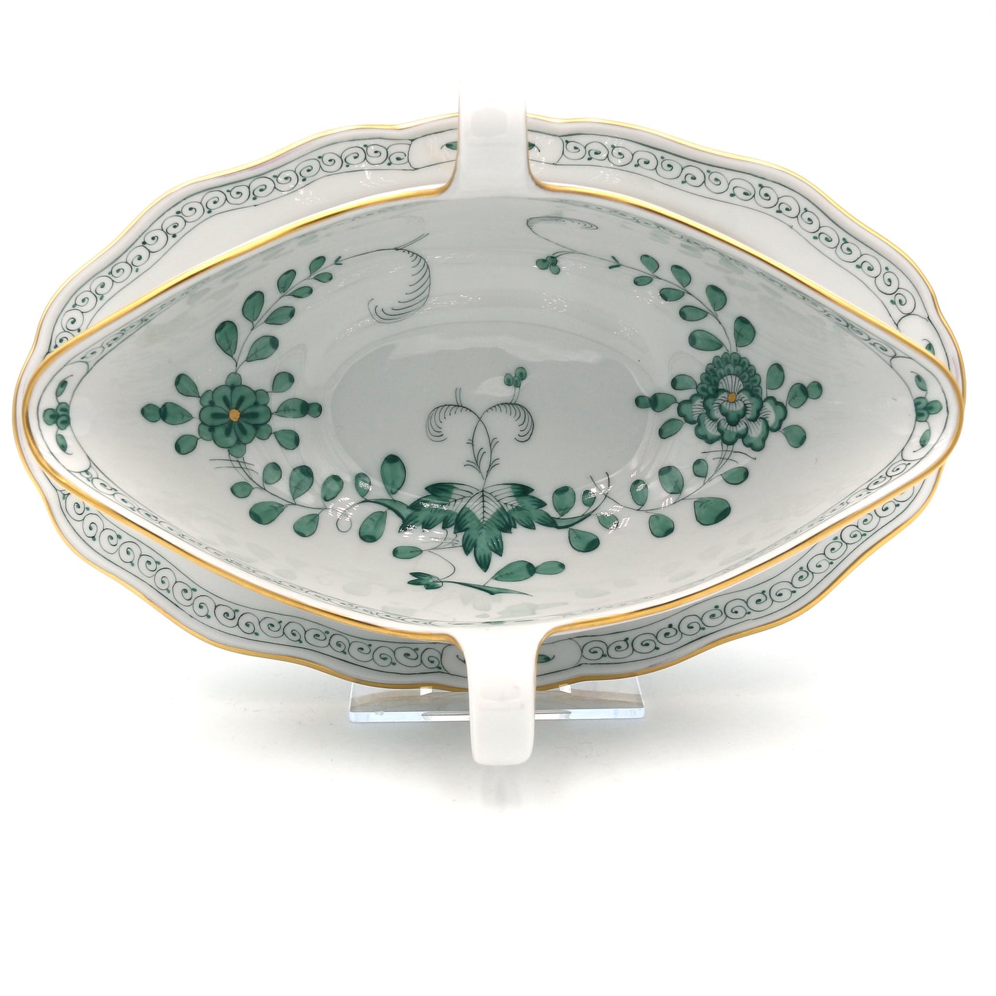 Sauciere mit Teller einteilig