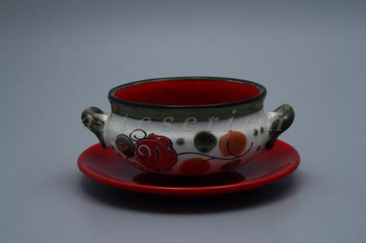 Suppentasse mit Untere