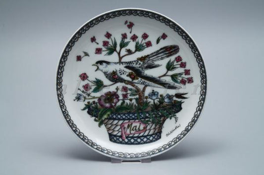 Wandteller 05 Mai Kuckuck