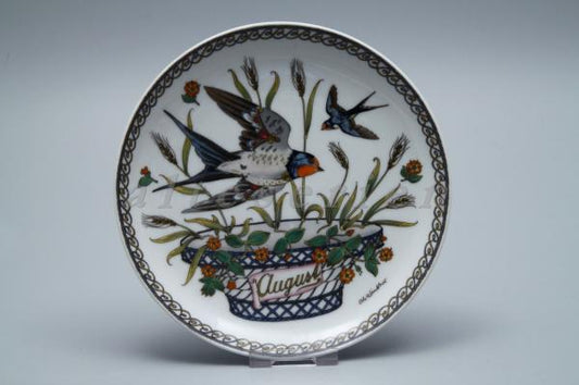 Wandteller 08 August Schwalbe