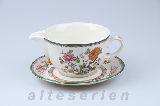 Sauciere mit Teller 2-tlg