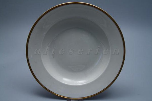 Suppenteller mit breiter Fahne