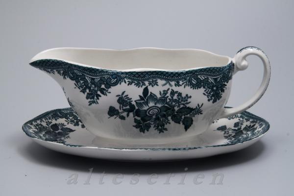 Sauciere mit Teller einteilig