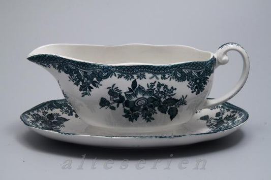 Sauciere mit Teller einteilig