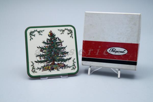 Untersetzer für Gläser aus Kork 6 St. viereckig Pimpernel OVP