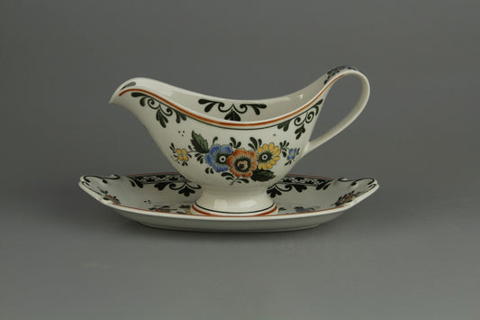 Sauciere mit Teller 2-tlg