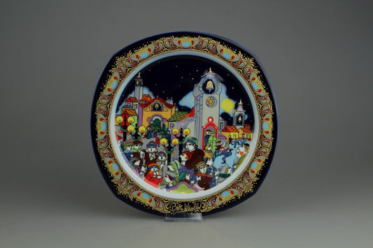 Weihnachtsteller 1988 -  Süßer die Glocken