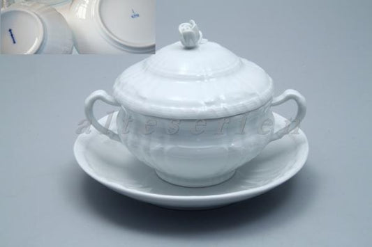 Suppentasse Untere und Deckel 3tlg.