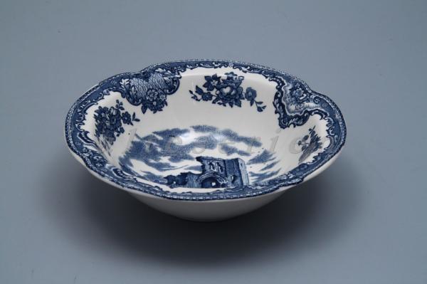 Müslischale mit Fahne D 15,5 cm H 4,5 cm