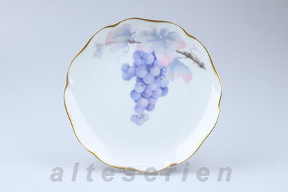 Obstteller Dessertteller Trauben