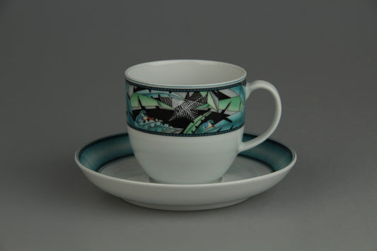 Kaffeetasse mit Untere