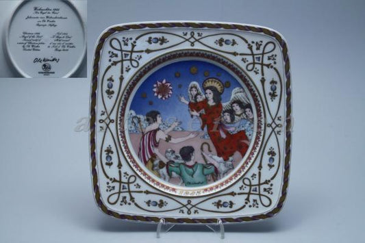 Weihnachten 1985 Der Engel des Herrn 20,3x20,3 cm