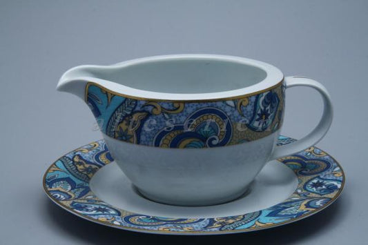 Sauciere mit Teller 2-teilig