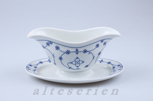 Sauciere mit Teller einteilig