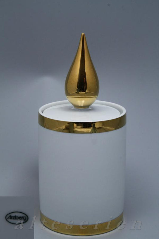 Gebäckdose Kerzenform H 26 cm