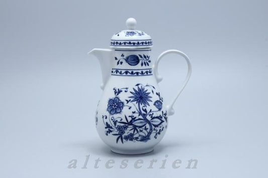 Kaffeekanne, ohne Dekor am Henkel und Deckelknauf