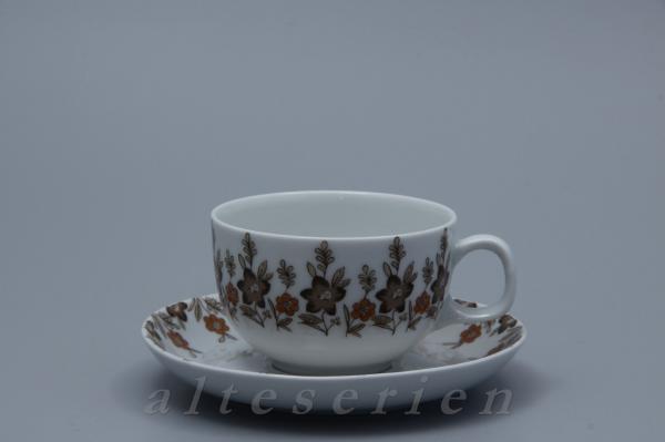 kleine Teetasse mit Untere