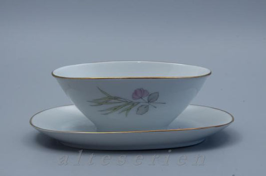 Sauciere mit Teller einteilig