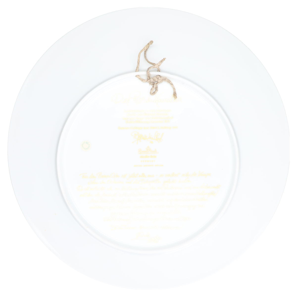 Wandteller 3. Akt in OVP inkl. Musikkassette