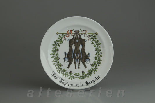 Kuchenteller Les Lapins et le Serpolet
