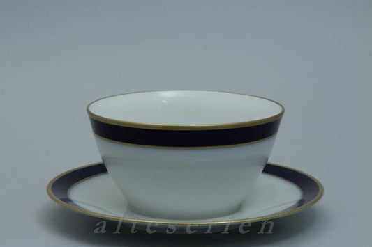 Sauciere mit Teller einteilig