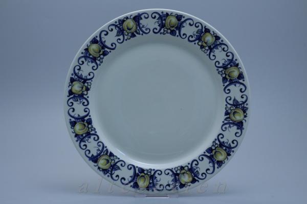 Speiseteller mit Fahne