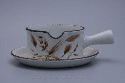 Sauciere mit Teller 2-teilig