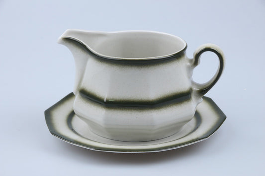 Sauciere mit Teller 2-tlg