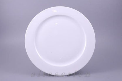 Servierplatte uni weiß