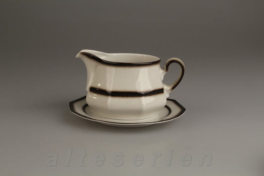 Sauciere mit Teller 2-tlg