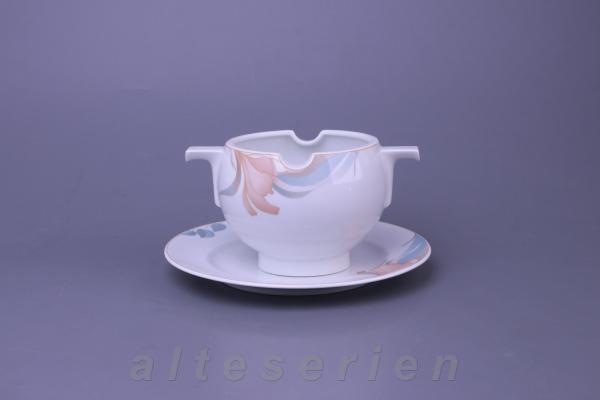 Sauciere mit Teller 2-tlg