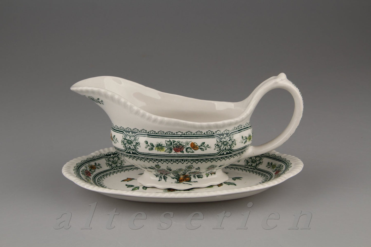 Sauciere mit Teller 2-tlg