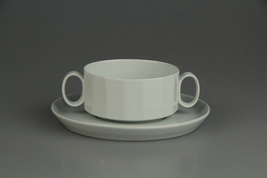 Suppentasse mit Untere klein