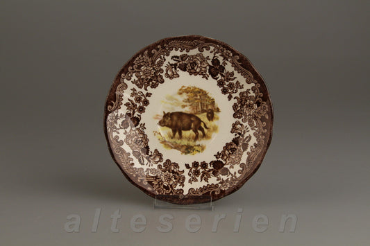 Untertasse für Suppe mit Spiegel Wildschwein