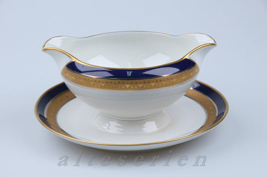 Sauciere mit Teller einteilig