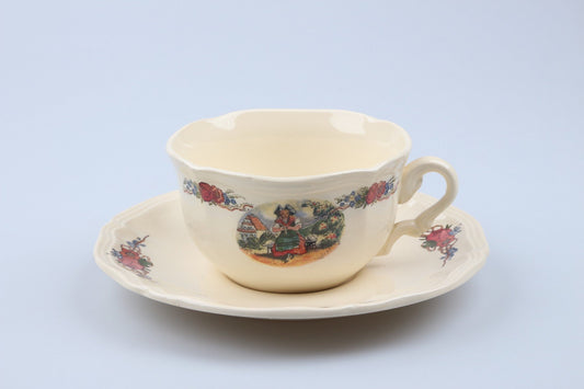 Frühstückstasse mit Untere Stricken