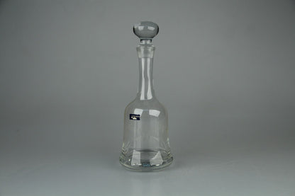 Glasflasche runder Deckel