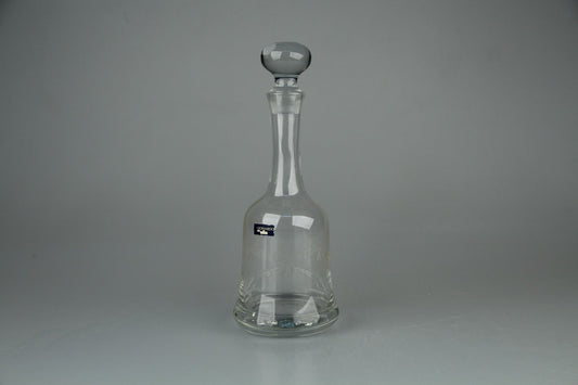 Glasflasche runder Deckel