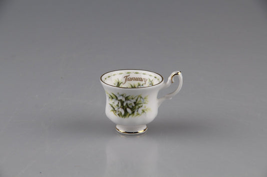 Miniaturtasse - January